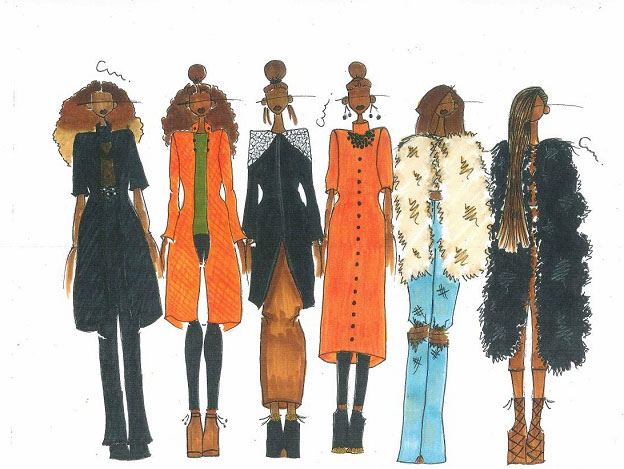 Fashion Lineup, PCAE Student Charnell Anderson