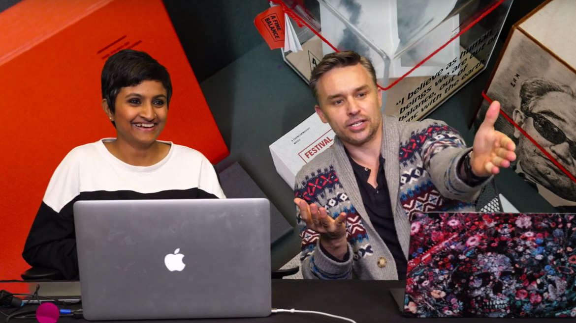 Watch MFA Graphic Design Student Krishnapriya Dutta Gupta on Adobe Live