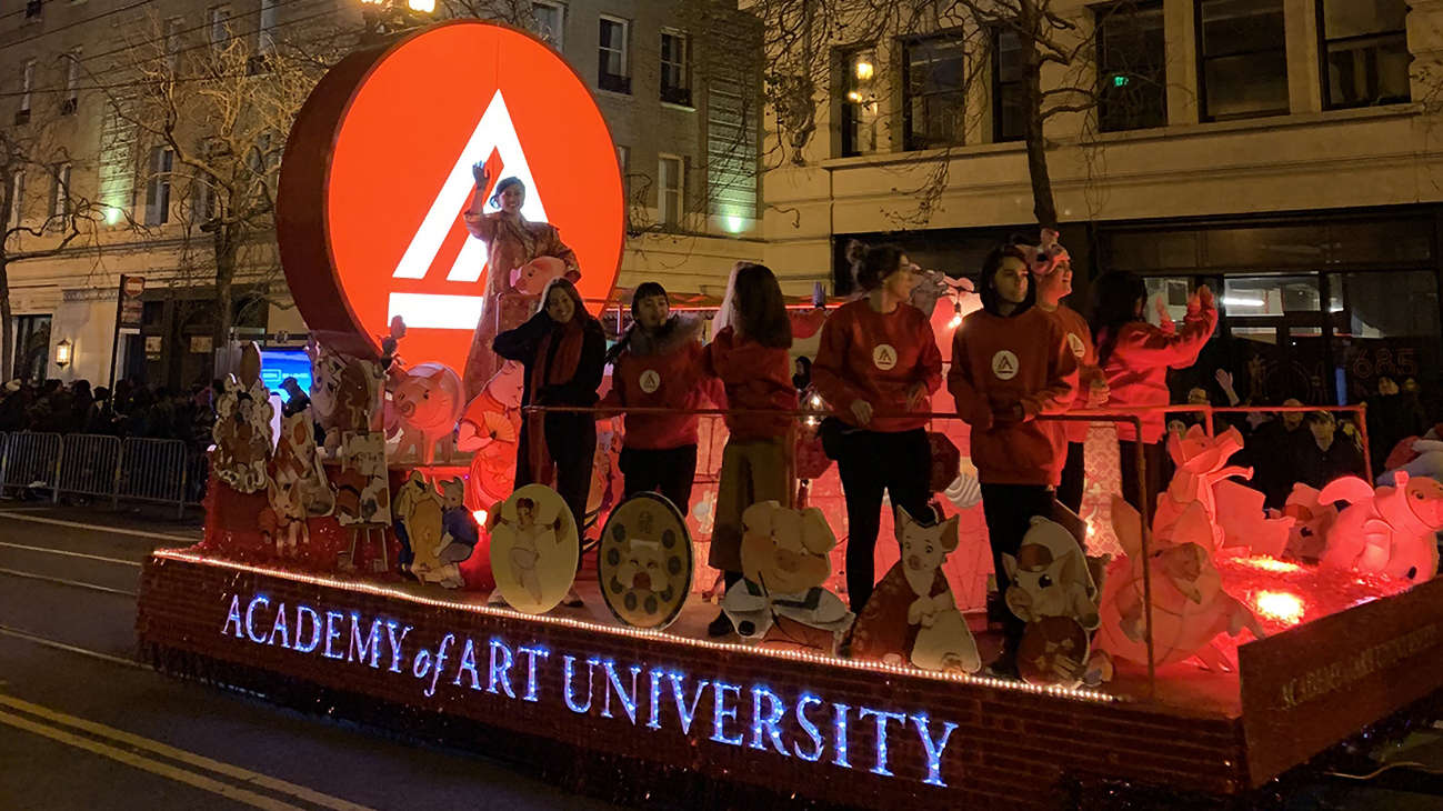 Academy of Art Chinese New Year 2019 Float