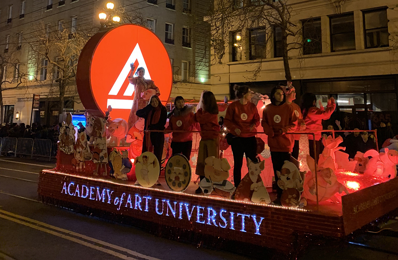 Academy of Art Chinese New Year 2019 Float
