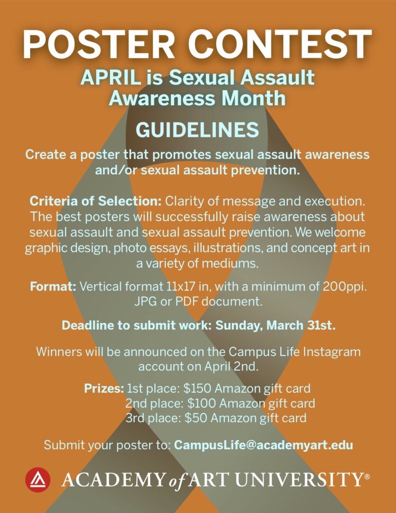 Sexual Assault Awareness Month Poster Contest