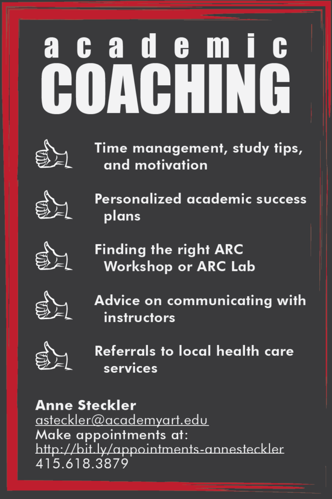 academic coaching poster