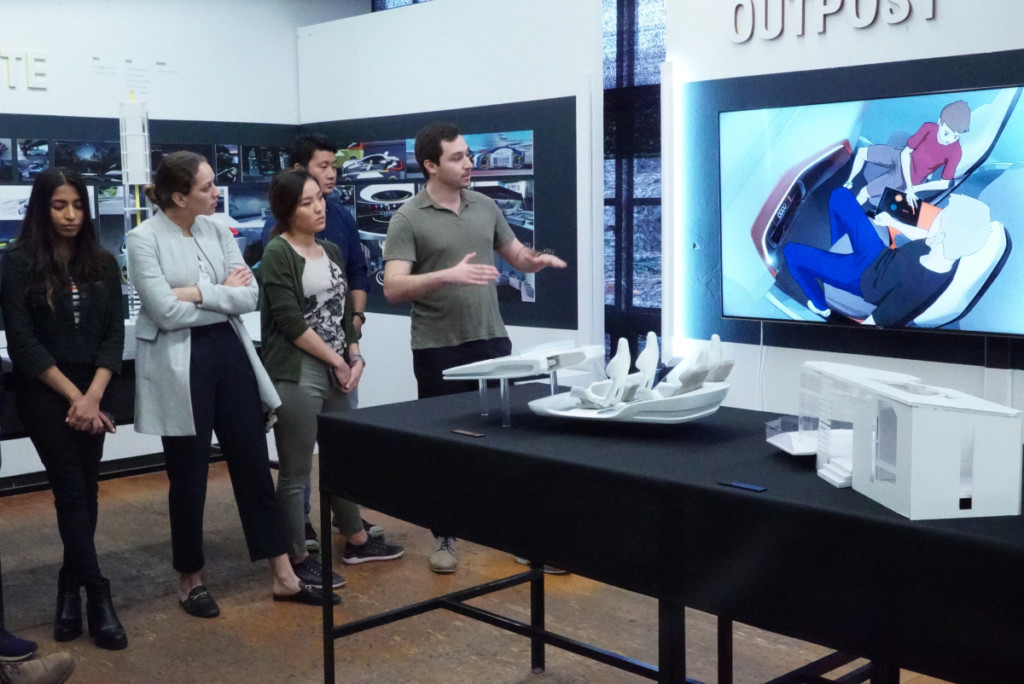 Industrial Design students present their Audi 2040 design