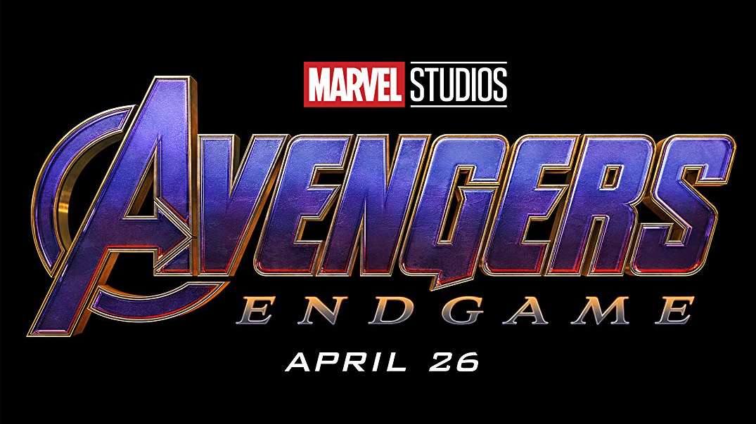 A black background with the following text: Avengers Endgame. April 26th.