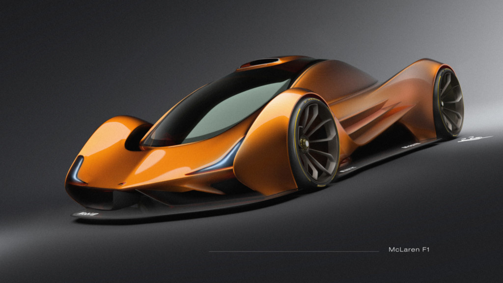 Car design by School of Industrial Design BFA student Rafael Ruiz McLaren