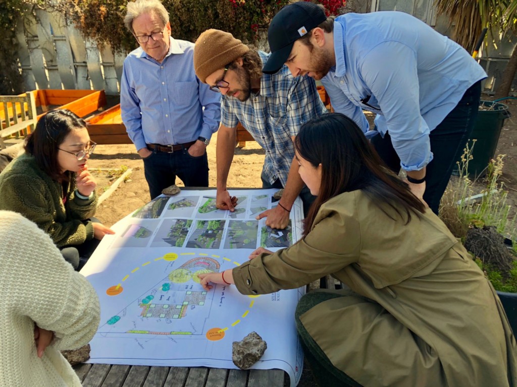  Landscape Architecture students at work