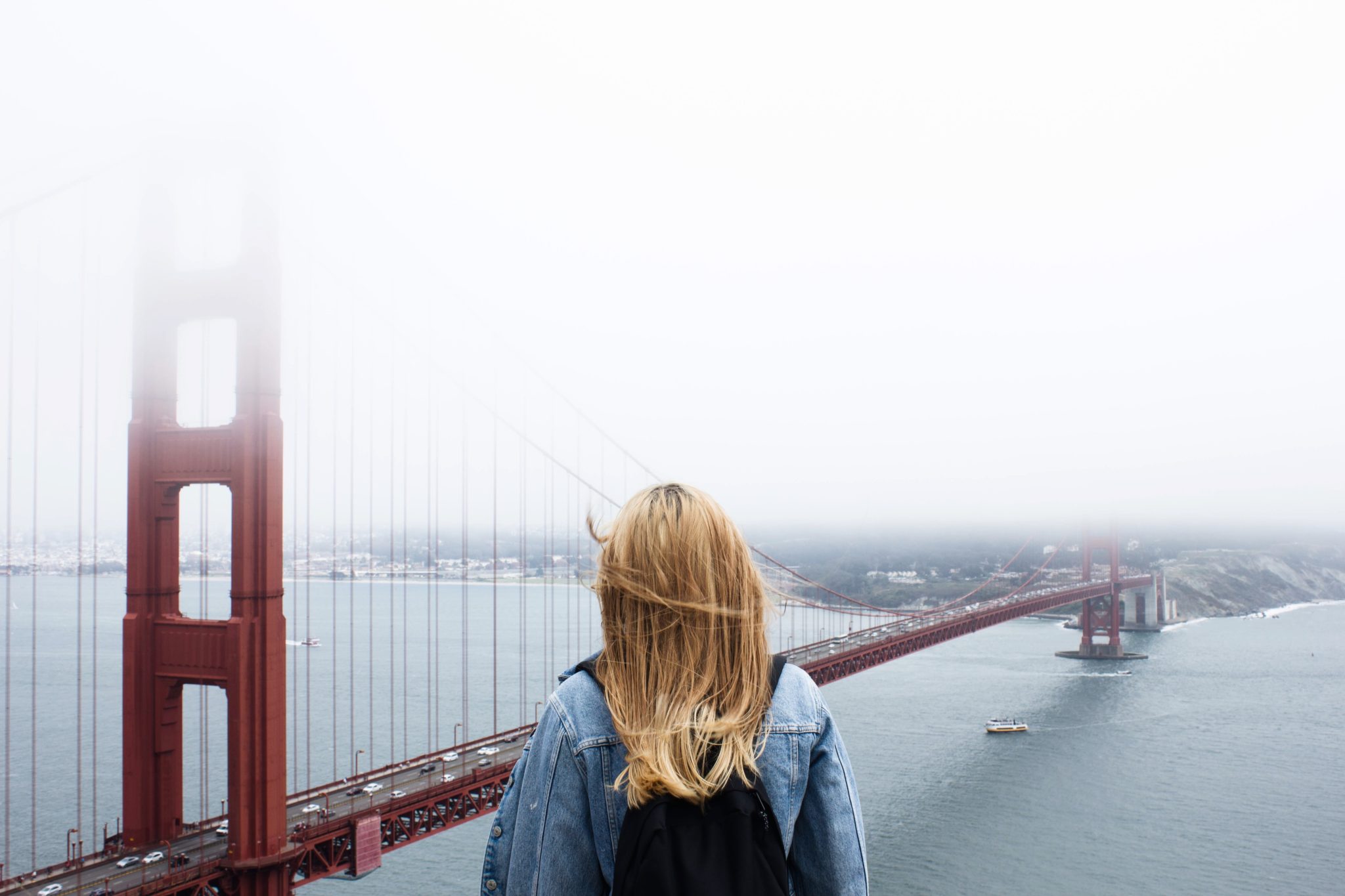 Golden Gate Bridge with Fog