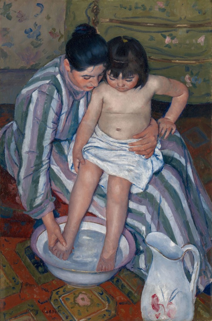 The Child's Bath (1910) by Mary Cassatt