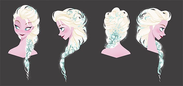 Elsa Hair Design 2 by Brittney Lee