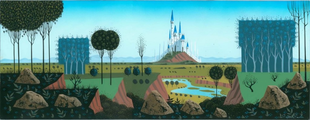 Sleeping Beauty Background by Eyvind Earle