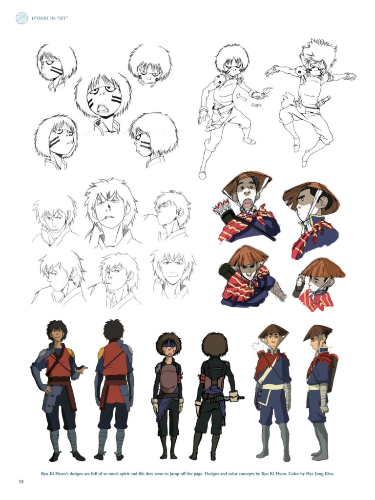 Avatar: The Last Airbender Concept Art by Ki Hyun Ryu