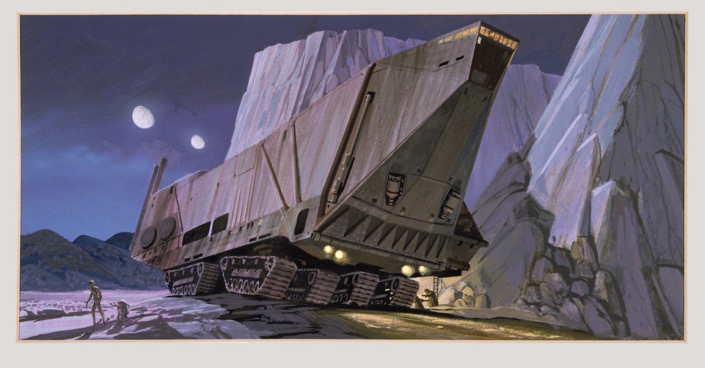 Star Wars Concept Art by Ralph McQuarrie