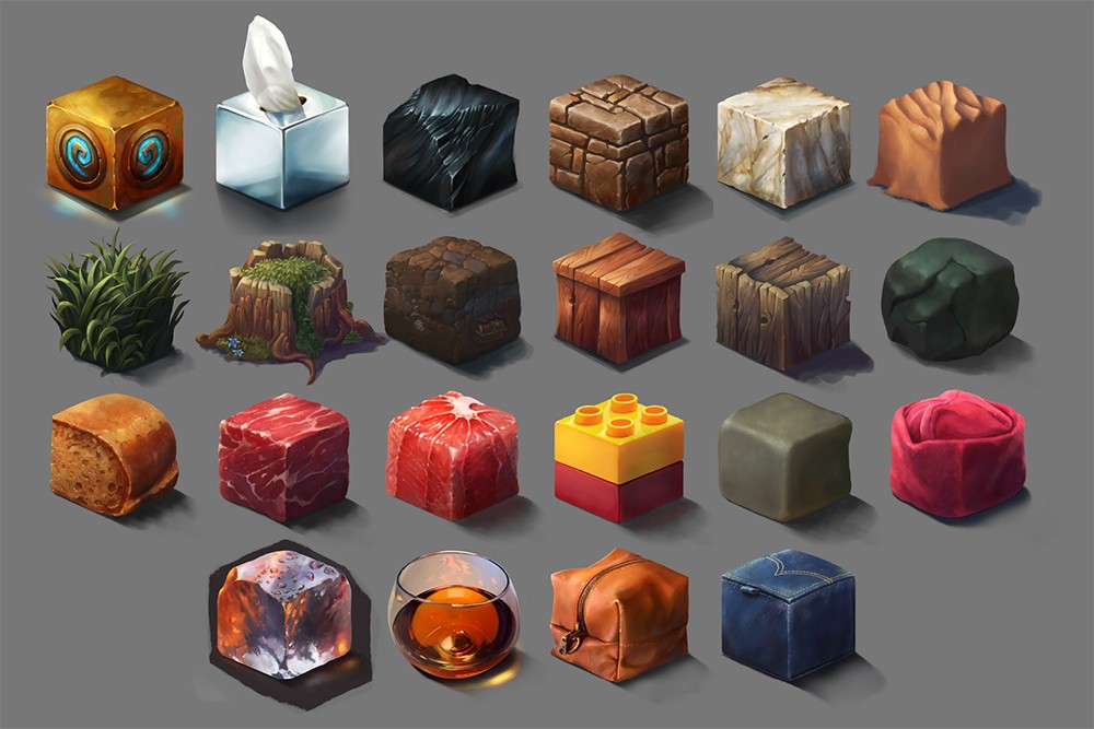 "Cubes" project by School of Game Development MFA student Ayhan Aydogan