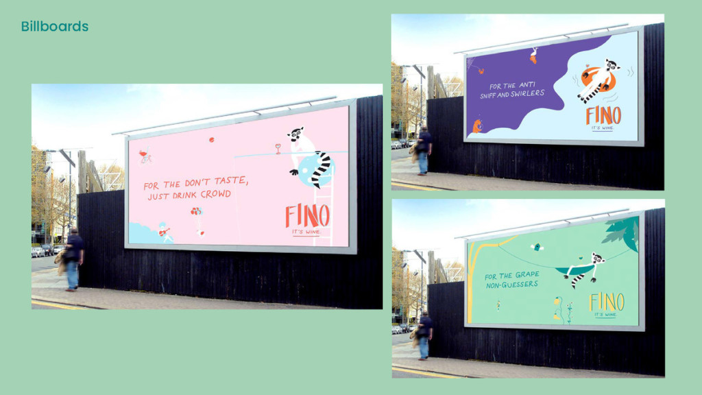 "Fino" concept by School of Advertising BFA student Maiken Krohn