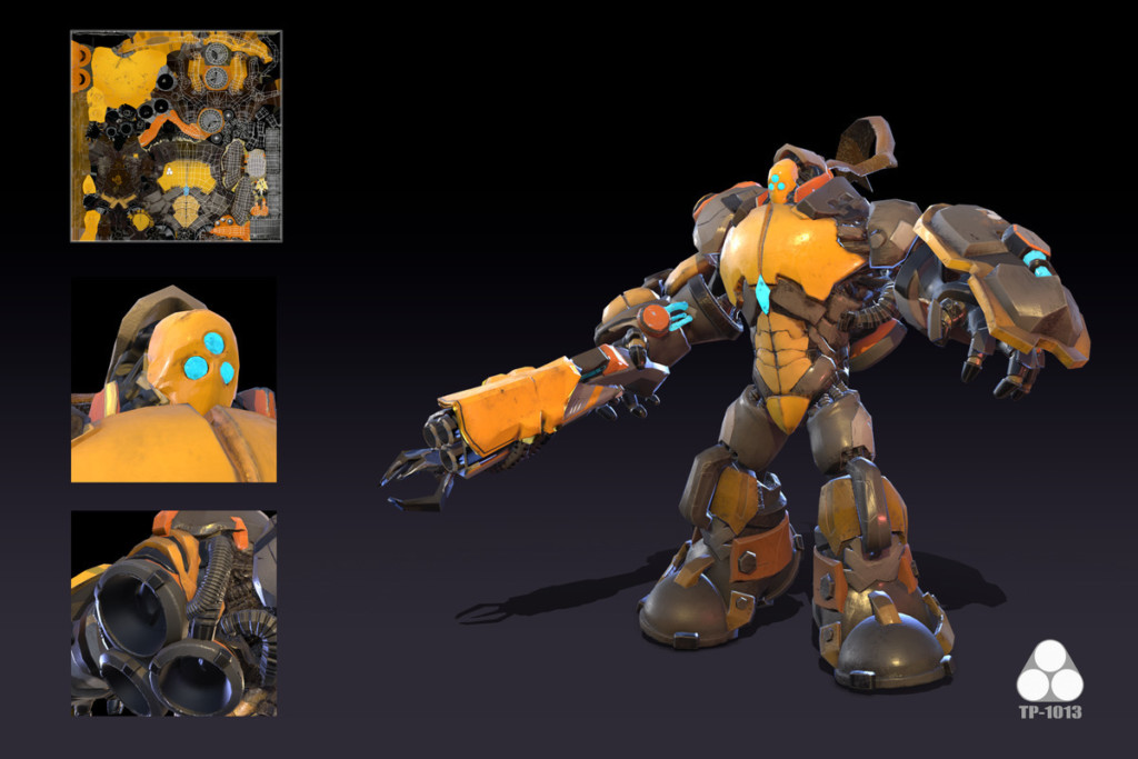 Model by School of Game Development MFA student Tianyi Zhao