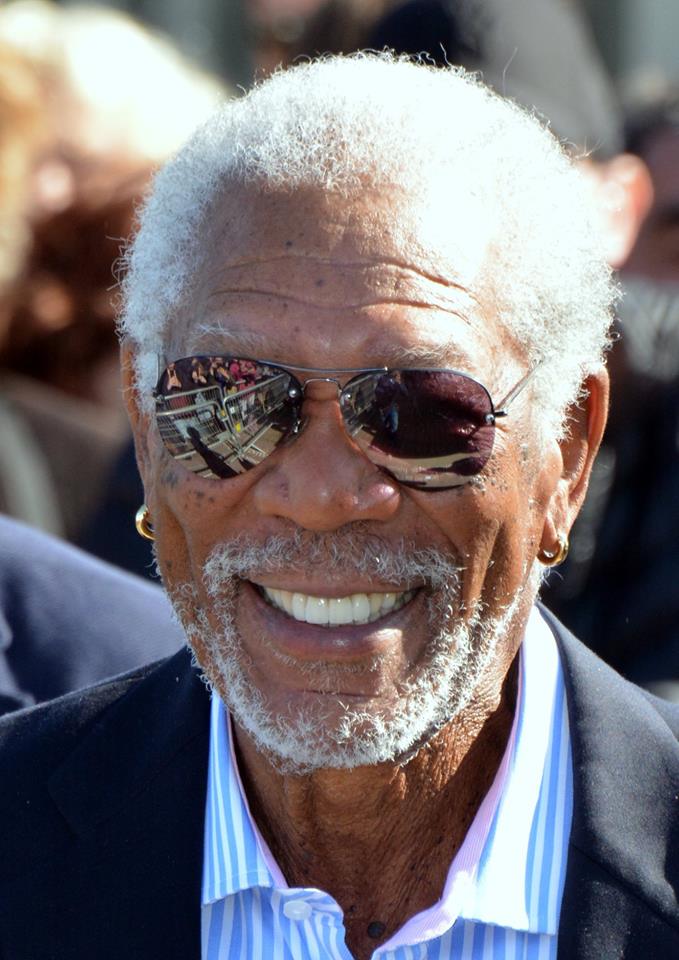 Photo of Morgan Freeman smiling