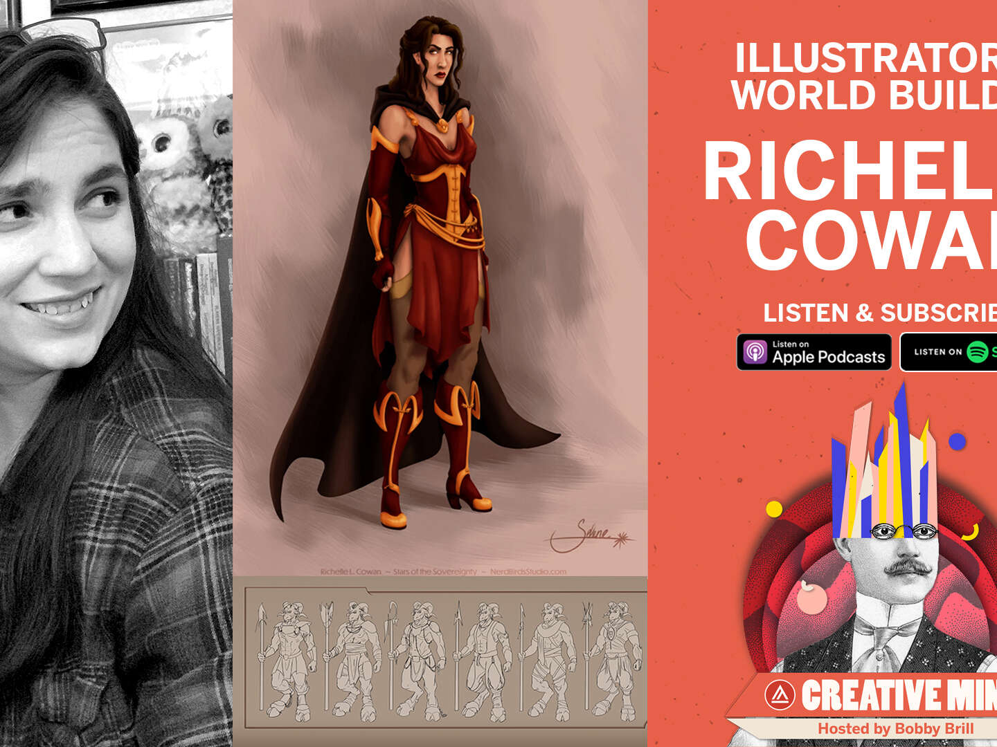 Richelle Cowan on Creative Mind Podcast