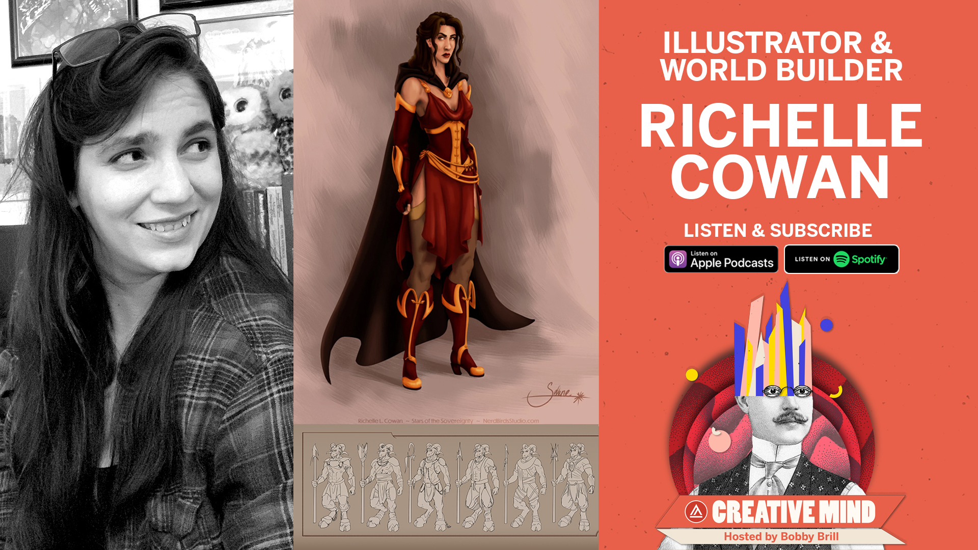 Richelle Cowan on Creative Mind Podcast