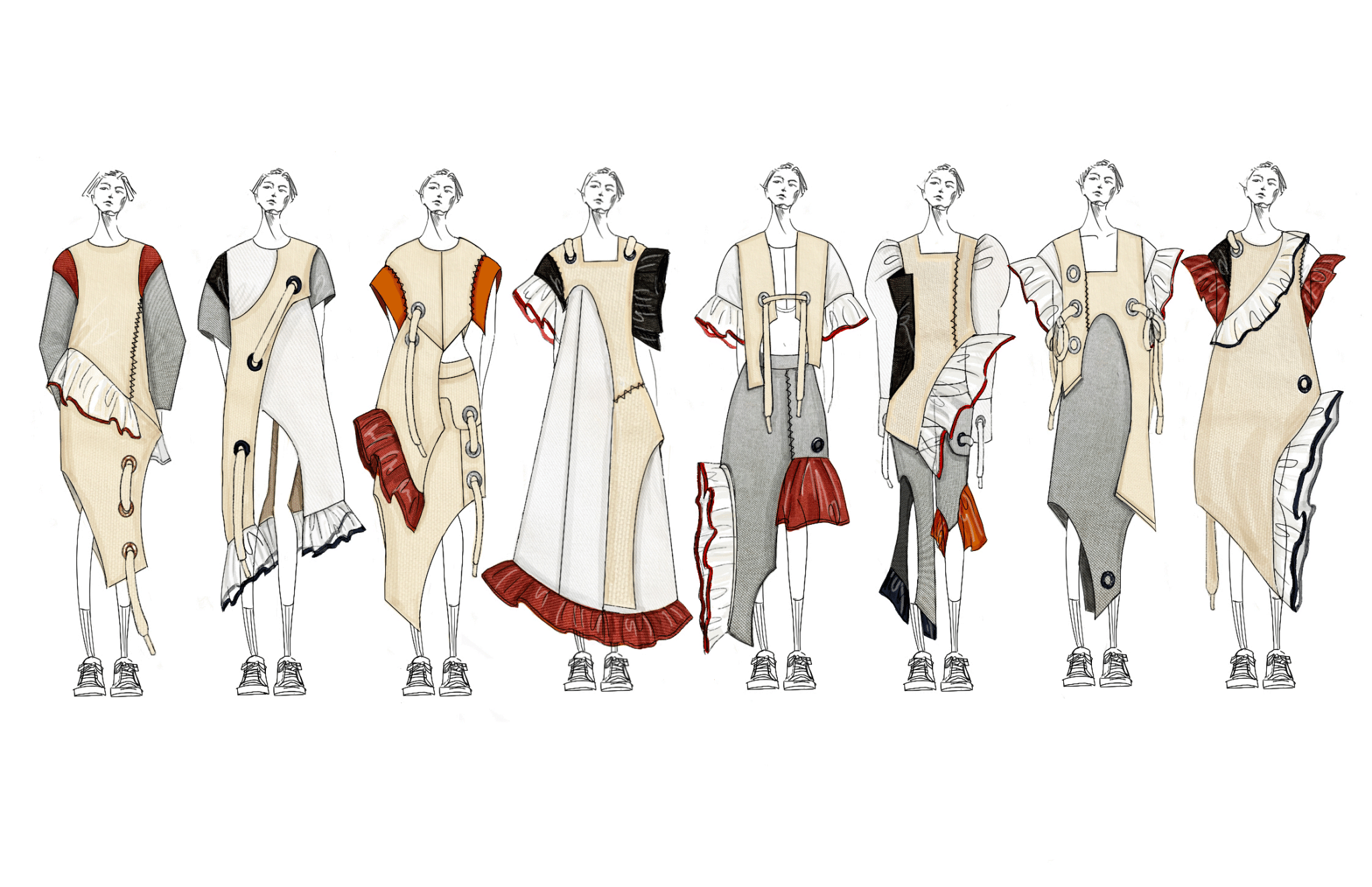 fashion designing sketches 2022